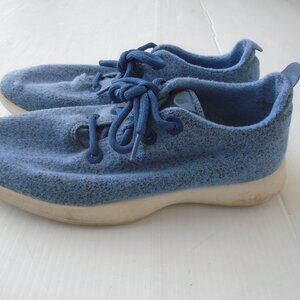 Allbirds Wool Sneakers Womens Size 10 Blue